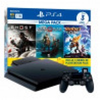 CONSOLE PS4 SONY 1TB PRETO CUH-2214B HITS V18 RATCHET CLANK/GOD OF WAR/GHOST CONSOLE PS4 SONY 1TB PRETO CUH-2214B HITS V18 RATCHET CLANK/GOD OF WAR/GHOST